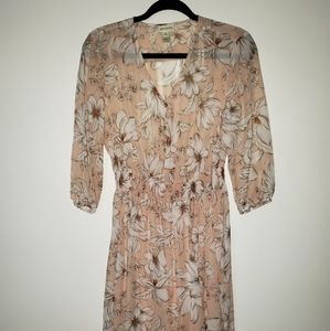 A floral summer dress